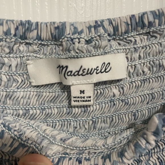 Lucie Elbow-Sleeve Smocked Midi Dress in Sunflower Field - Picture 3 of 3